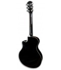 Photo of the Electroacoustic Guitar Yamaha model APX600 BL's back