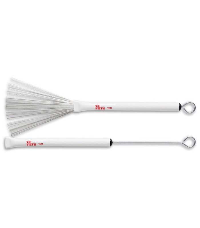 Foto das Vassouras Vic Firth modelo Jazz Brush WB Metálicas