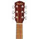 Photo of the Folk Guitar Fender model CC-60S Concert All Mahogany's head