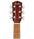 Foto de la cabeza de la Guitarra Folk Fender modelo CC-60S Concert All Mahogany