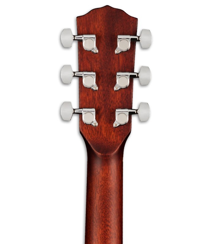 Photo of the Folk Guitar Fender model CC-60S Concert All Mahogany's machine heads