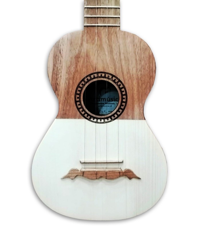 Photo of the Cavaquinho Artimúsica model CV12B's top