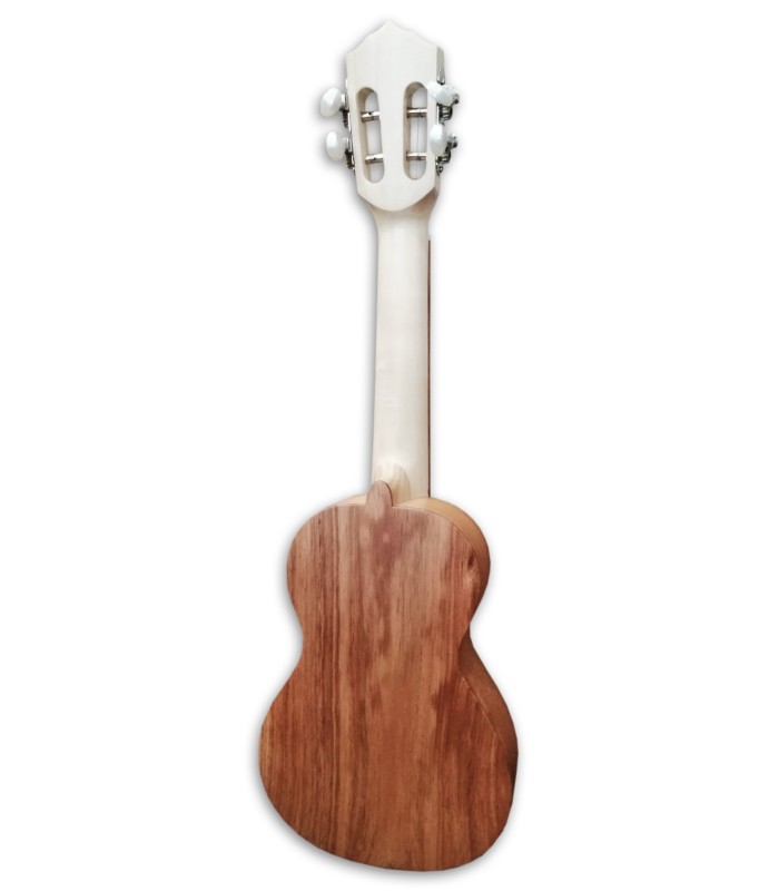 Foto del fondo del Cavaquinho Artimúsica modelo CV12B Base Boca Redonda Medias Tapas con Clavijero