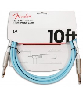 Cabo para Guitarra Fender Original Daphne Blue 3M