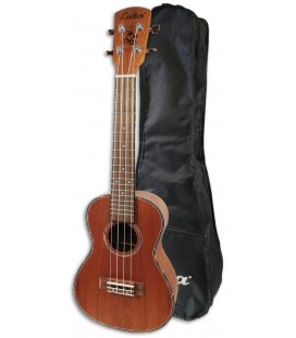 Ukulele Concerto Laka VUC40 Mogno com Saco