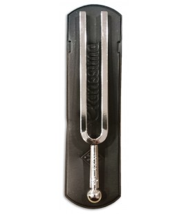 Foto do Diapasão Wittner modelo 922 em Lá 440Hz de tamanho grande com saco