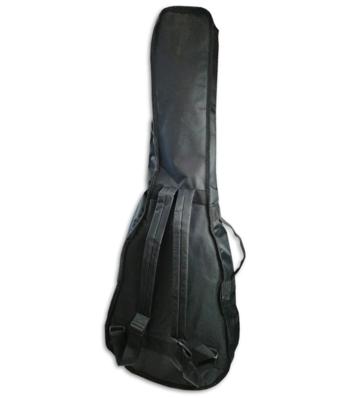 Foto de la espalda de la funda de la Guitarra Acústica Fender modelo Sonoran Mini All Mahogany