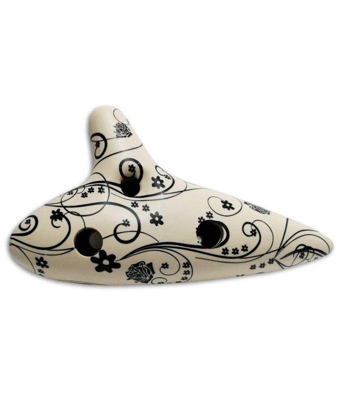 Photo of the Ocarina Woodi model Fantasia 6 WRO-917-F6's back