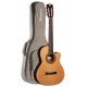Foto de la Guitarra Alhambra CS 1 CW E1 Ecualizador Crossover con la Funda