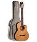 Guitarra Acústica Alhambra CS 1 CW E1 Equalizador Crossover Nylon com Saco