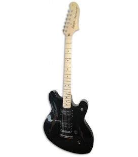 Foto da Guitarra Eléctrica Fender Squier modelo Affinity Starcaster MN Black
