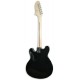 Photo of the Electric Guitar Fender Squier model Affinity Starcaster MN Black's back