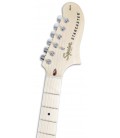 Foto da cabeça da Guitarra Eléctrica Fender Squier modelo Affinity Starcaster MN Black 
