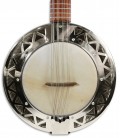 Skin head detail of the Banjo bandola APC model BJMDA100