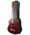 Foto de la Guitarra Folk Fender modelo FA-15 tamaño 3/4, en color Rojo y con Funda