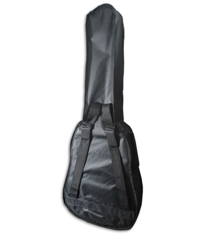 Foto de la espalda del saco de la Guitarra Folk Fender modelo FA-15