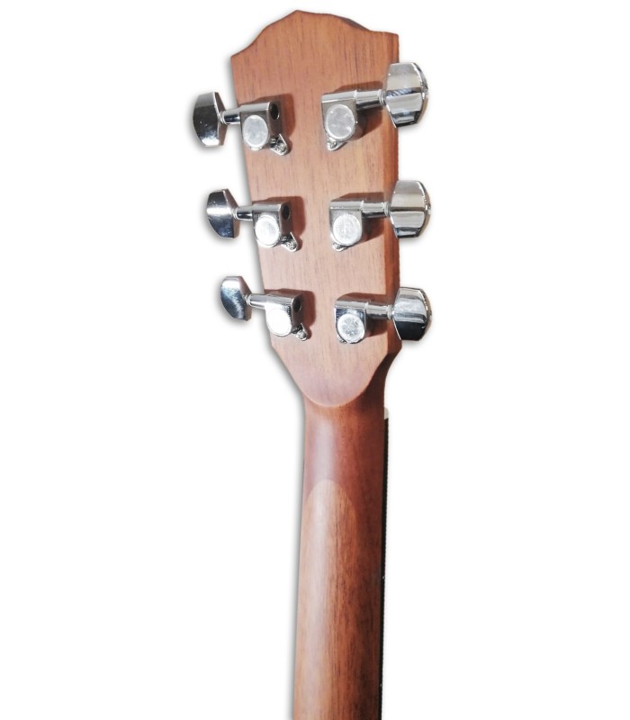Photo of the Folk Guitar Fender model FA-15's machine heads