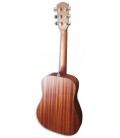 Foto del fondo de la Guitarra Folk Fender modelo FA-15