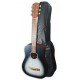 Foto da Guitarra Folk Fender modelo FA-15 tamanho 3/4, em cor Moonlight e com Saco