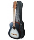 Foto de la Guitarra Folk Fender modelo FA-15 tamaño 3/4, en color Moonlight y con Funda