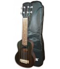 Soprano Ukulele Laka VUS5BL Blue with Bag