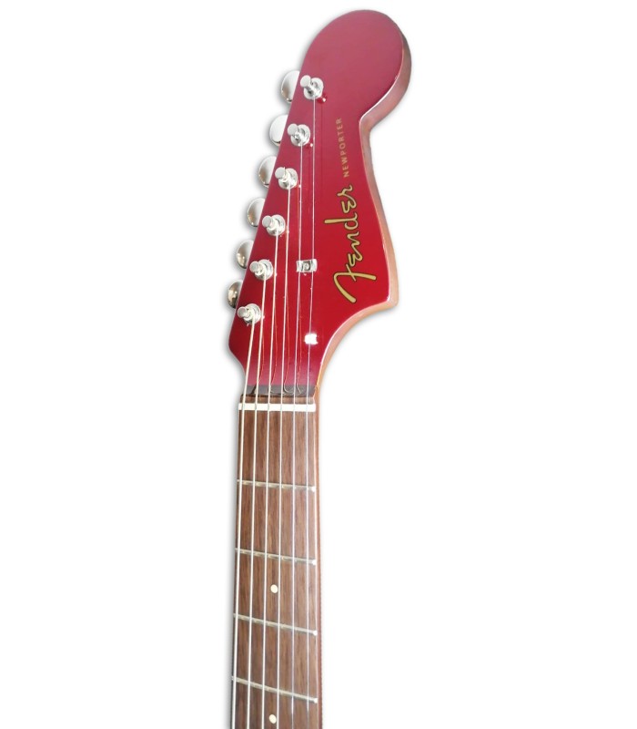 Cabeça da guitarra Fender New Porter Player Candy Apple Red