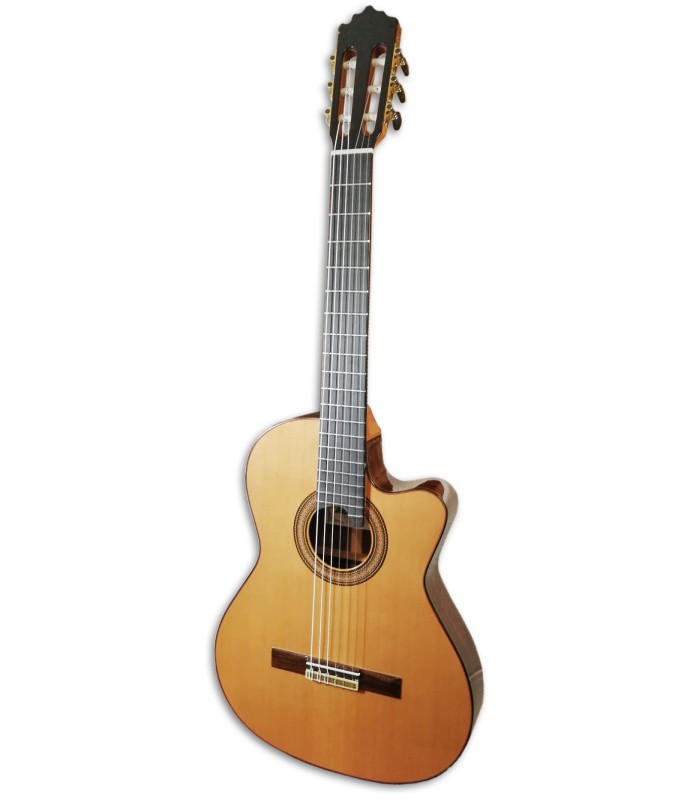 Foto da guitarra clássica Paco Castillo modelo 235 TE