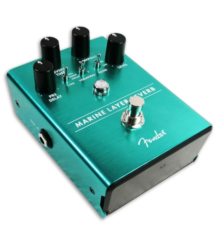 Photo of the Pedal Fender model Marine Layer Reverb's output