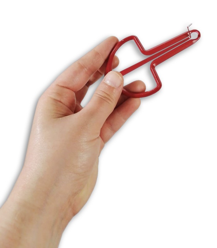 Foto del Arpa de Boca Schwarz modelo DB20-14 Metálico en una mano