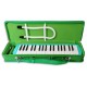Photo of the Melodica Record model M-37GR inside the case