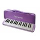 Photo of the Melodica Record model M-37PU in Lilac color with case