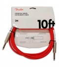 Cable Fender Original Fiesta Red 3M for Guitar