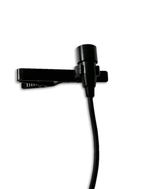 Photo of the Microphone Audio Technica model ATR3350X with the clamp