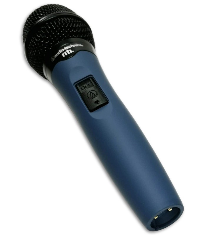 Foto detalhe do corpo do Microfone Audio Technica modelo MB3K