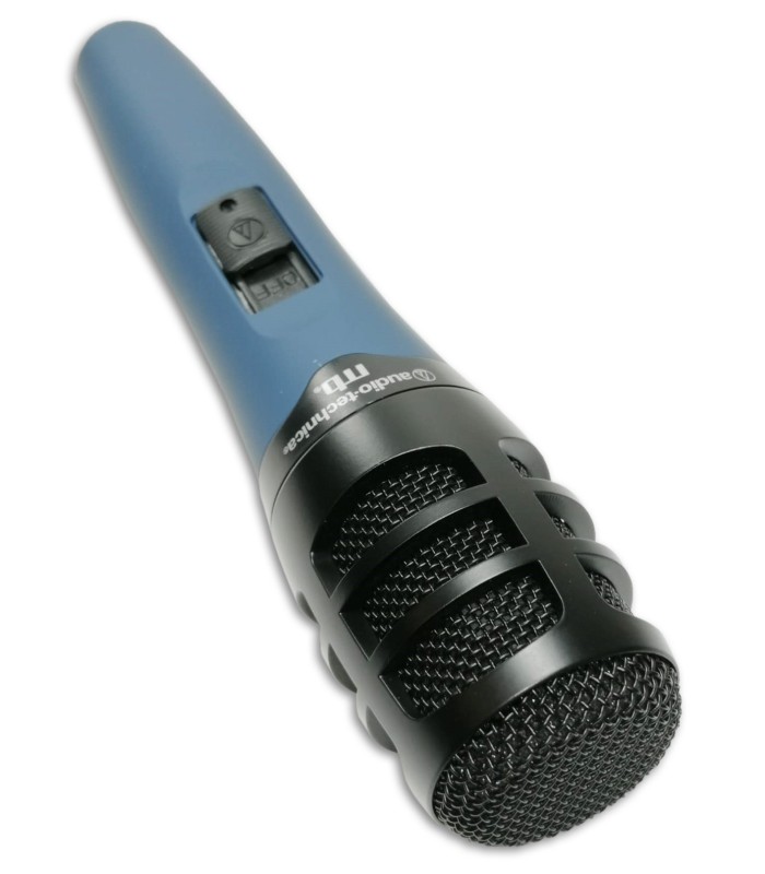 Foto detalhe da cabeça do Microfone Audio Technica modelo MB2K