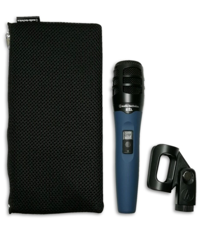Photo of the Microphone Audio Technica model MB2K and accessories