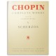 Foto de la portada del libro Chopin Scherzos Paderewski