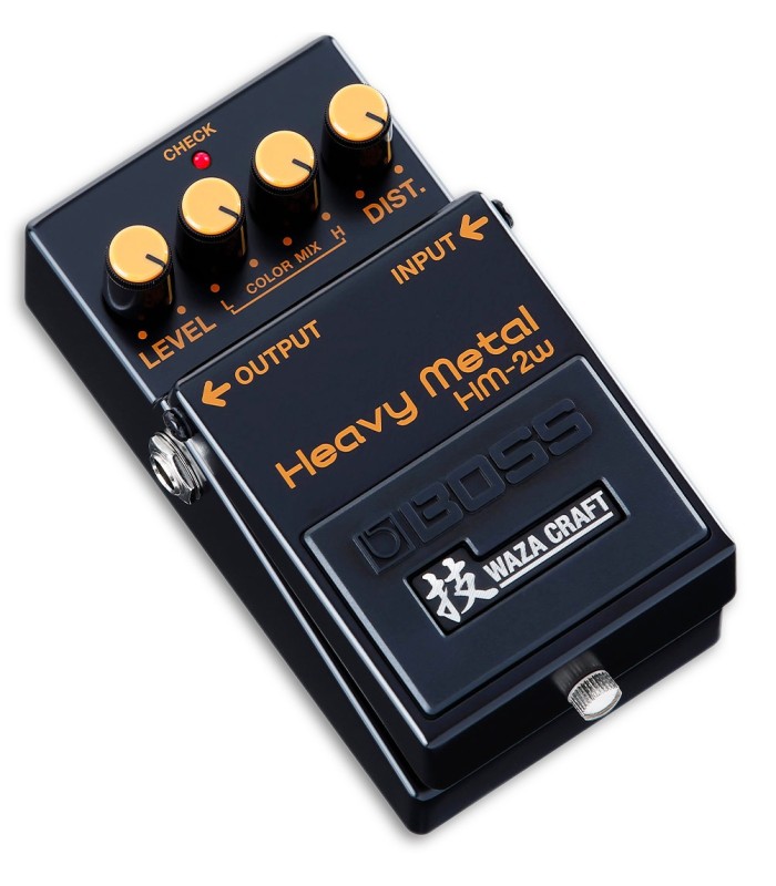 Foto do Pedal Boss modelo HM-2W Heavy Metal Distortion