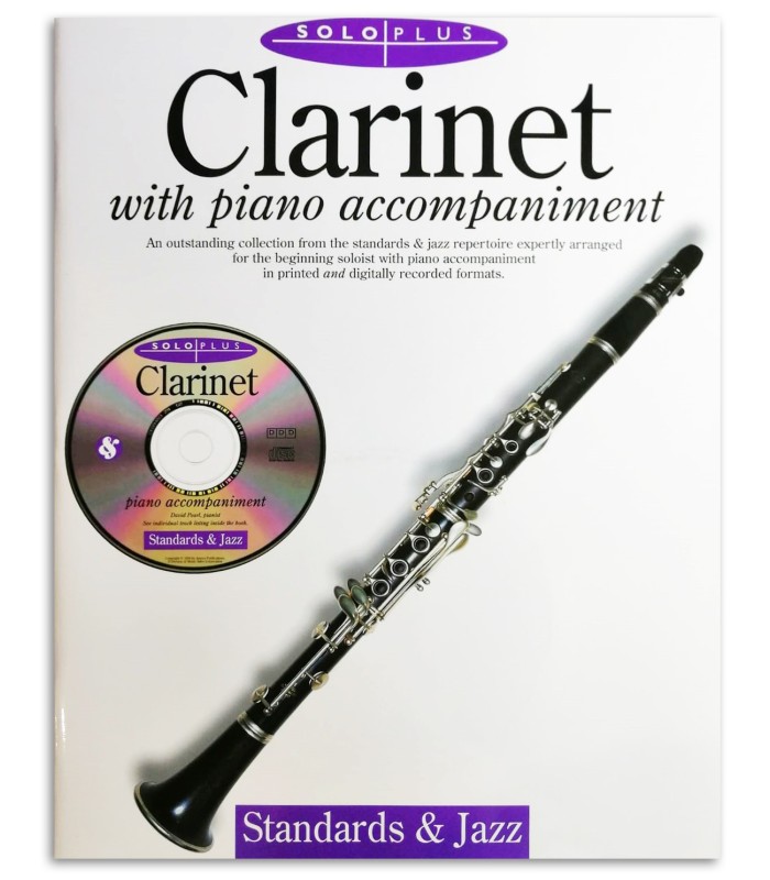 Photo of the Solo Plus Standards & Jazz Clarinet Book/CD's book cover