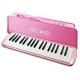 Photo of the Melodica Record model M-37PK in Pink color with case