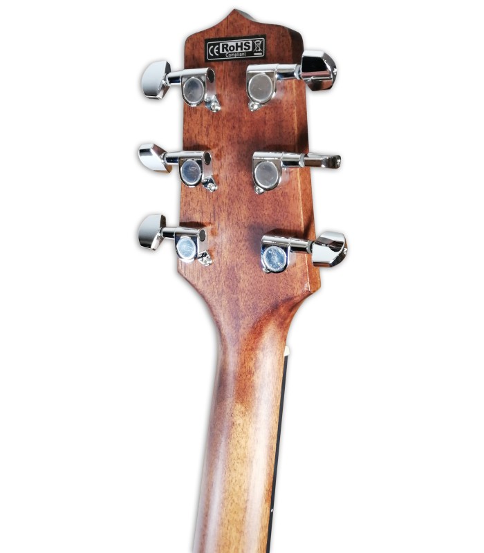 Foto del clavijero de la Guitarra Electroacústica Takamine modelo GF15CE-BSB FXC Brown Sunburst
