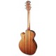Foto do fundo da Guitarra Eletroacústica Takamine modelo GF15CE-BSB FXC Brown Sunburst