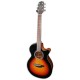 Foto de la Guitarra Electroacústica Takamine modelo GF15CE-BSB FXC Brown Sunburst