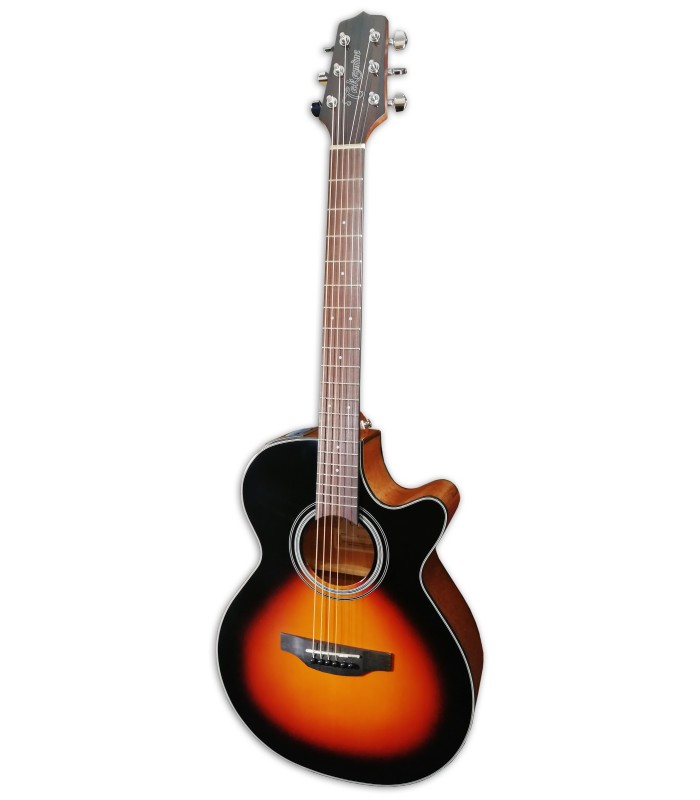 Foto de la Guitarra Electroacústica Takamine modelo GF15CE-BSB FXC Brown Sunburst