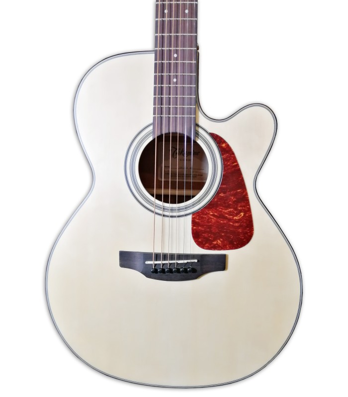 Foto de la tapa de la Guitarra Electroacústica Takamine modelo GN10CE-NS CE