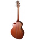 Photo of the Electroacoustic Guitar Takamine model GN10CE-NS CE's back