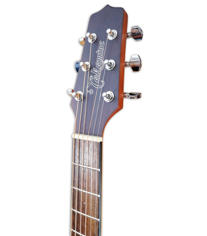 Foto de la cabeza de la Guitarra eletroacústica Takamine modelo GY11ME-NS CW New Yorker