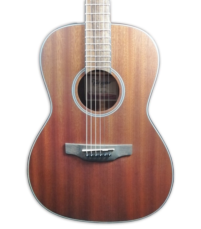 Foto de la tapa de la Guitarra eletroacústica Takamine modelo GY11ME-NS CW New Yorker