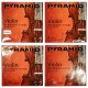 Photo of the String set Pyramid 100100 Violin Aluminium 3/4's individual strings packages
