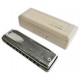 Photo of the Harmonica Suzuki model MR250C Bluesmaster in C with it's case